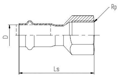 內(nèi)螺紋轉(zhuǎn)換接頭（I-241）