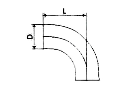 對焊式90°彎頭-銹鋼彎頭管件